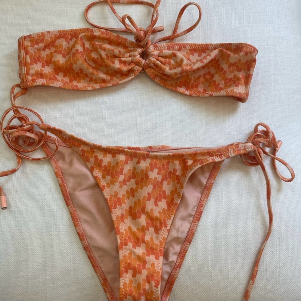 Triangl Swimwear Orange Bikini
